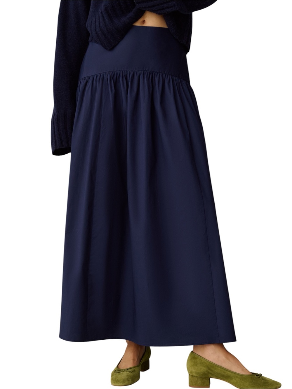 Few Moda Caara Vashti Skirt Navy Blue NWT